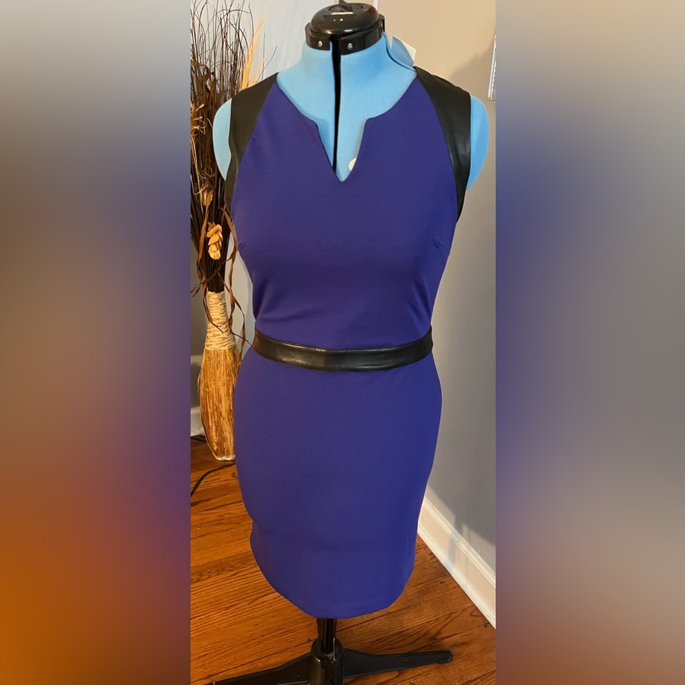 Jack by BB Dakota electric blue leather keyhole